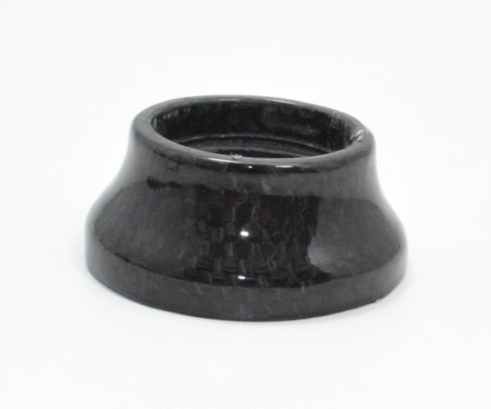 NO LOGO mate 3k fibra de carbono 10MM 20mm 30mm 40mm bicicleta Stem horquilla de ciclismo espaciador de auriculares arandela piezas de bicicleta: 20mm glossy
