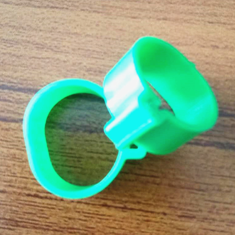 100 stücke GeflüGel markieren Schild Huhn Bein Ring Einfach Verwenden Dia 2 cm ente gans farbe fuß Ring hühner fuß Ausbildung ringe offenen Ring: Grün innere Größe20mm