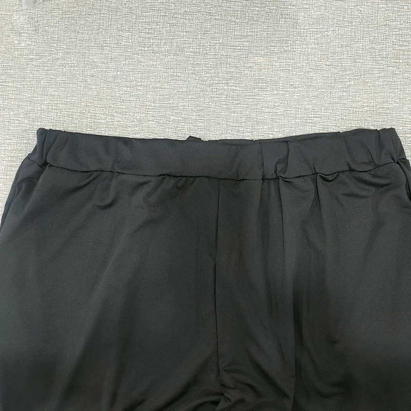 Pantalon capri de fitness pour femme, leggings de proximité, léger, commandé, poches, minimaliste, confortable, à la , grande taille, 1XL-5XL