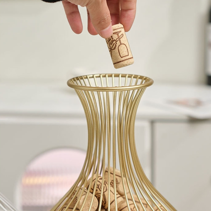 Soporte corcho vino, expositor corcho, tapón contenedor almacenamiento, organizador para cocina, Bar, accesorio decoración