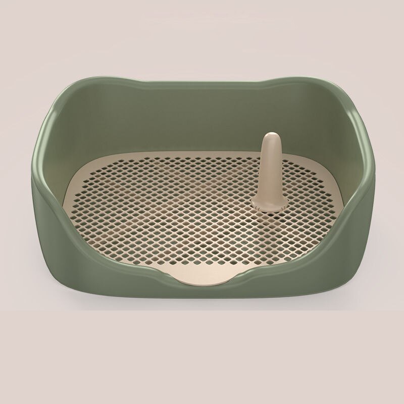 2 Size Draagbare Kat Hond Wc Plastic Training Kitten Konijn Doggy Potten Wastafel Voor Pet Puppy Indoor Poepen Benodigdheden Product: 4 / S  45x38X16CM
