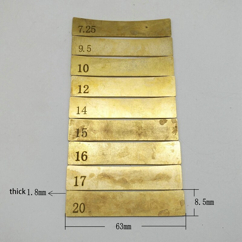 Chitarra elettrica basso raggio tastiera tasto pressa Caul inserto 7.25/9.5/10/12/14/15/16/17/20 arco premere ure filo attrezzo