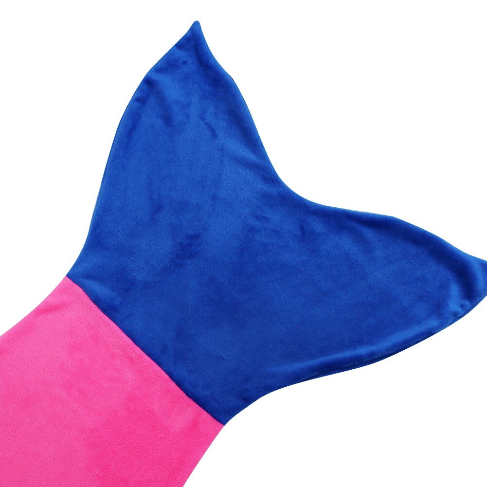 Flanel Fleece Mermaid Tail Deken Voor Volwassen Kinderen Tieners Thuis Textiel Logeerpartijtjes