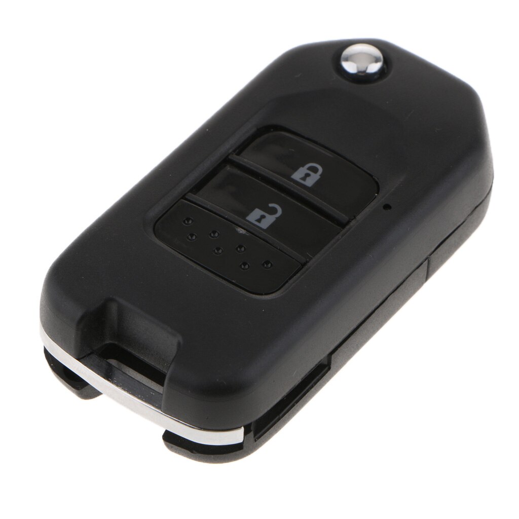 3 knoppen Flip Folding Key Case Auto Afstandsbediening Cover Shell