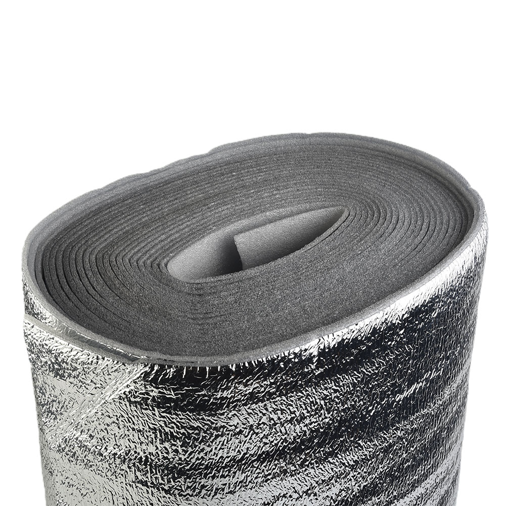 Película reflectante para radiador de pared, lámina de aluminio, aislamiento térmico, decoración del hogar, 5/10m