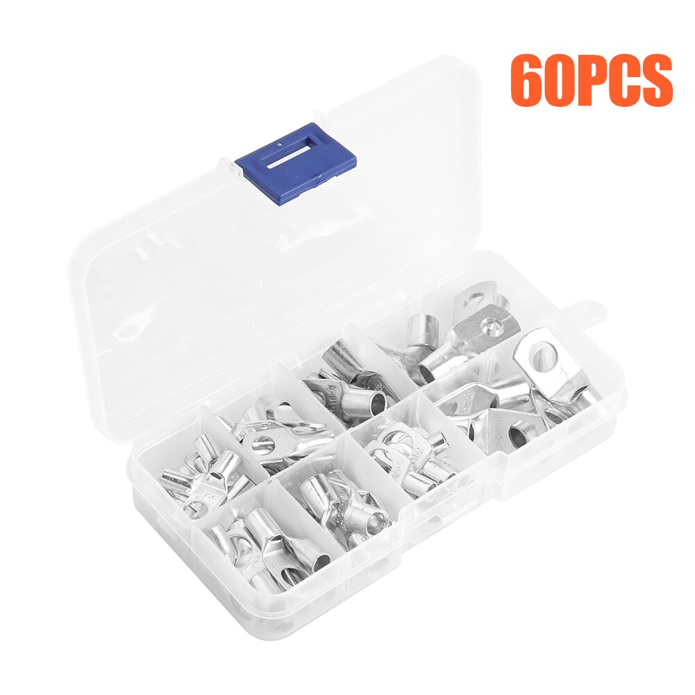 75pcs Wire Connector Push-in Terminal Block Electrical Cage Combination Set Automotive Marine Insulated: 60 pcs 