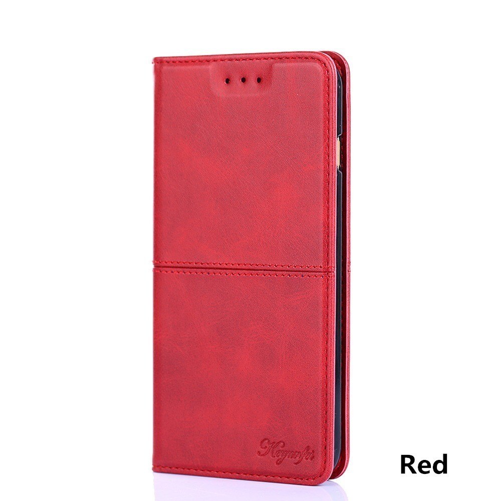 Leder Brieftasche kippen fallen für Samsung A12 6,5 Zoll fallen kippen Luxus Galaxis A 12 fallen SamsungA12 abdeckung Telefon coque Capa: rot