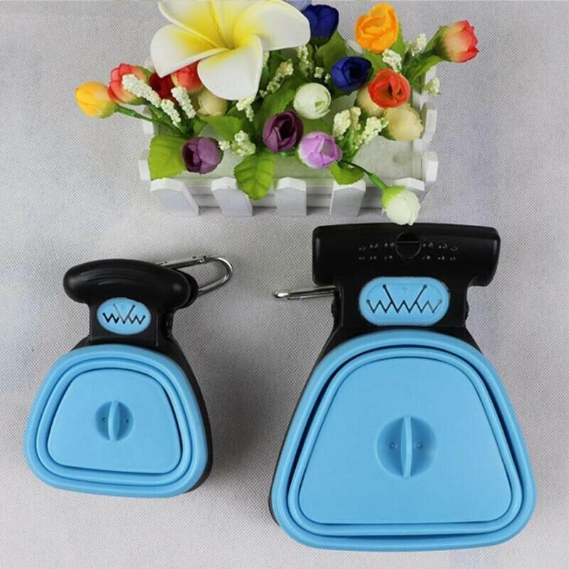 Dog Pet Travel Foldable Pooper Scooper 1 Roll Decomposable Bags Poop Scoop Clean Pick Up Excreta Cleaner Pig Hamster