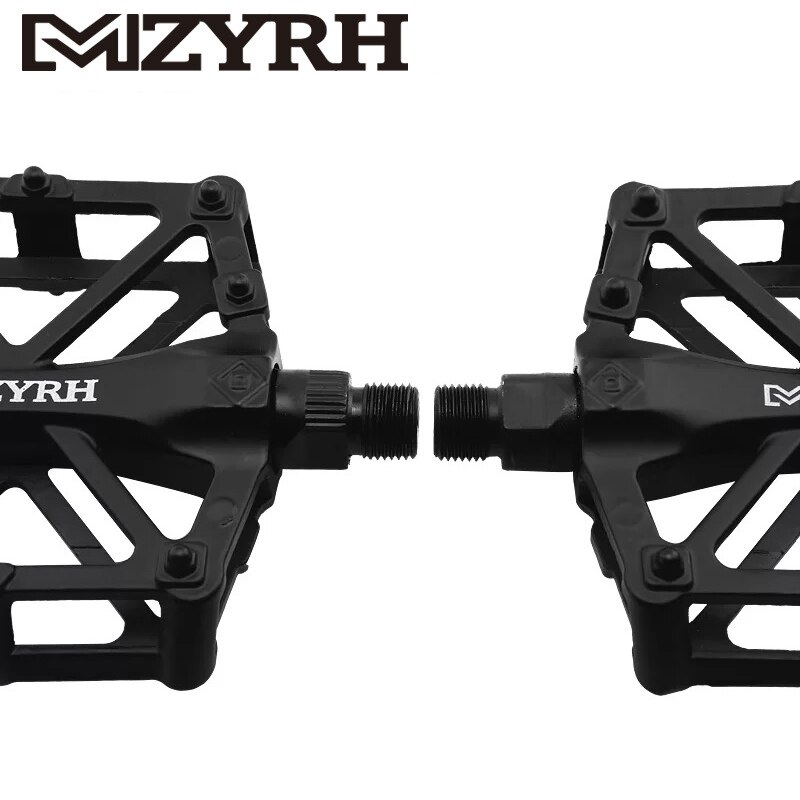 Mzyrh ultralette tætningslejer cykelpedaler aluminiumslegering vej bmx mtb pedaler flad platform cykeldele tilbehør