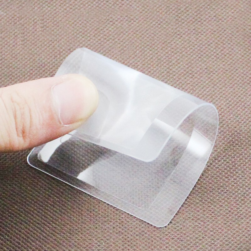 Magnifying Glass Reading View Lens Size 85 * 55mm Portable Easy To Carry Transparent Magnifying Glass