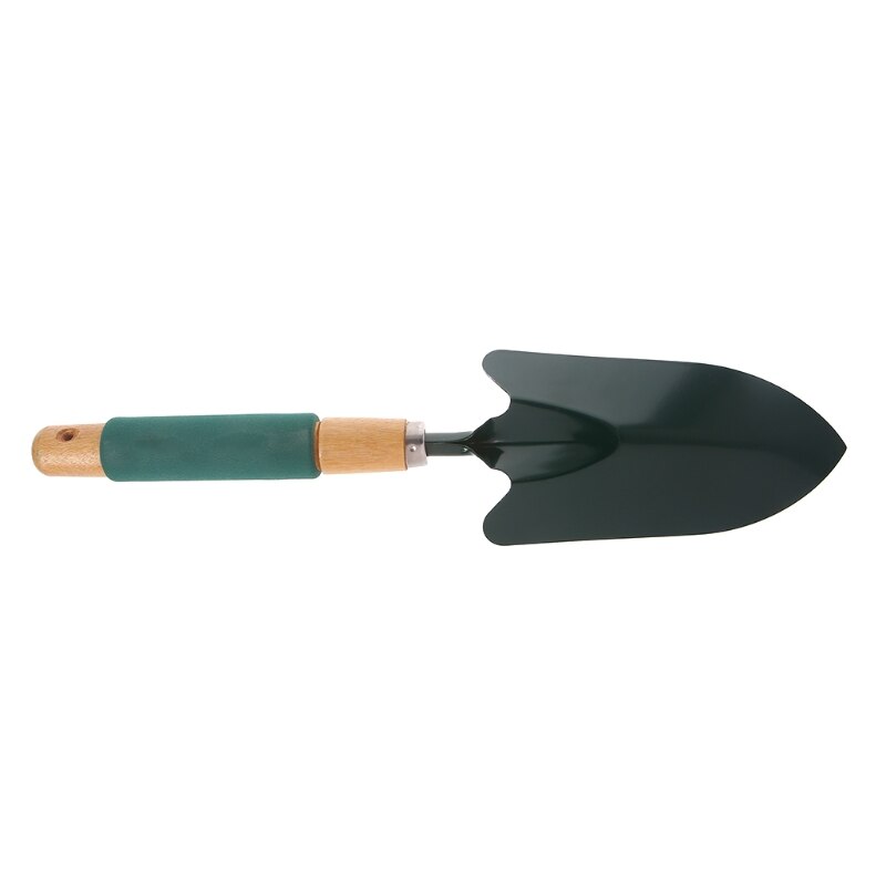 Portable Metal Shovel Trowel with Wood Sponge Grip Garden Yard Hand Tool Home Lawn Seed Plant