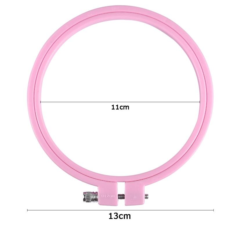 Plastic Square Embroidery Hoops Cross Stitch Hoop Ring DIY Needlecraft Cross Stitch Loop Hand Household Sewing Tools 5 Sizes: 08