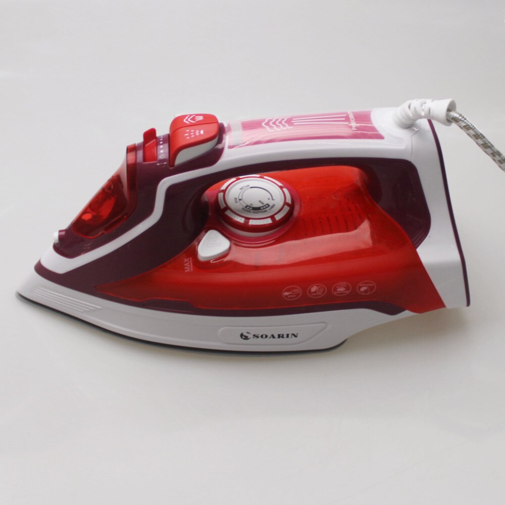 Stoomstrijkijzer Handheld Verstelbare Multifunctionele Draagbare Iron Machine Huishoudelijke Keramische Zoolplaat Elektrische Stoomstrijkijzer Voor Kleding: H