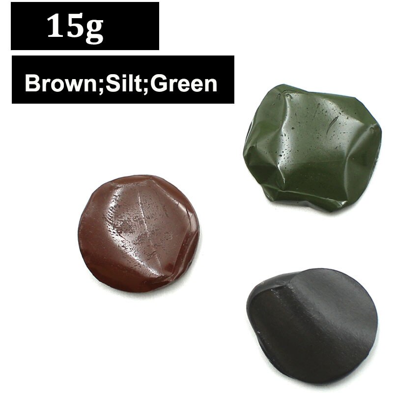 Masilla de tungsteno de 15g, Material para pesca de carpa, aparejo para carpa, equipo de pesca