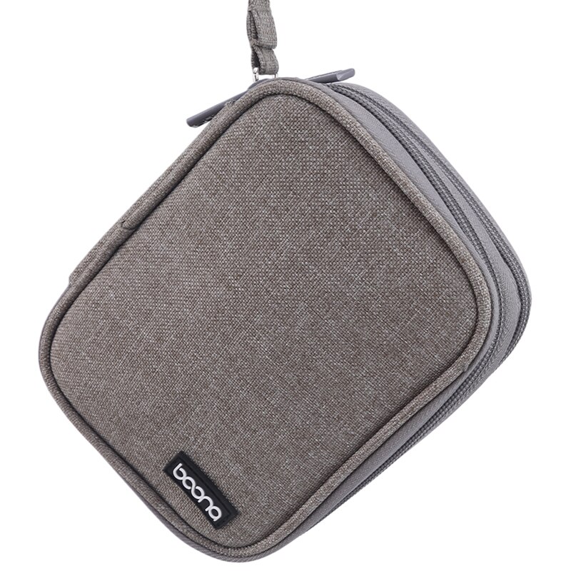 Reistas voor externe harde schijf, powerbankhoes, opbergtas voor iphone, adapter, oplader, gadgets, kabeltas