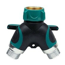 2 Way Hose Splitter Garden Hose Adapter Hose Adapter Splitter Quick Connection