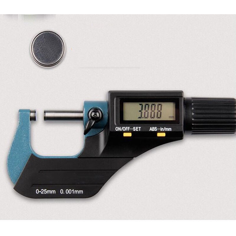 Digitale Display Buitendiameter Micrometer Elektronische Spiral Micrometer Openbare En Britse Dual Systeem Micrometer Schuifmaat