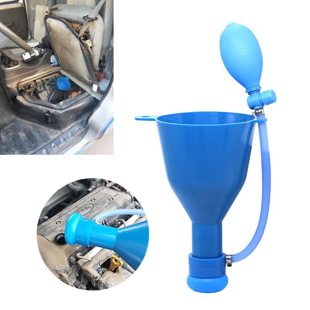 Silicone Car Auto Engine Funnel Gasoline Oil Fuel Petrol Universal Liquid Transfer Filling Change Fluid Washer Oil Fill M8I8
