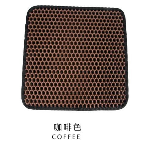 Husdjur fallande sandmatta katt vattentät kattsandsdyna hopfällbar trampdyna kattsand husdjur förhindrar utsandning sanduppsamlingsdyna: Kaffe / 40 x 60cm