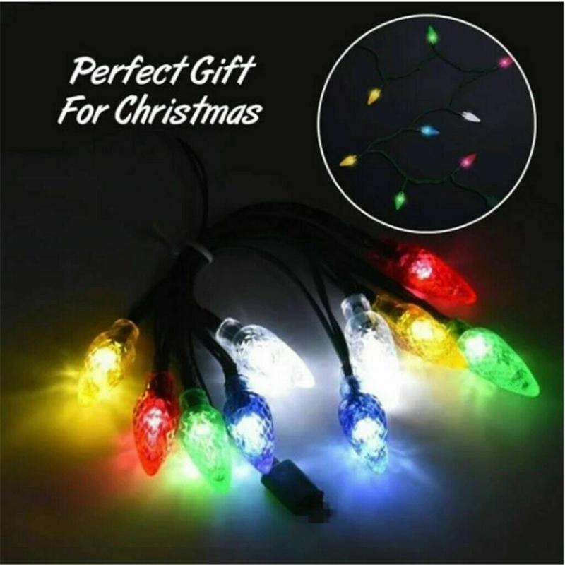 Merry Christmas Light LED USB Cable DCIN Charger Lightning Cord for Android Phone