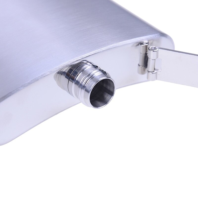 Stainless Steel Liquor Hip Flask Pocket Hip Flask Alcohol Whiskey Liquor Screw Cap 7 OZ Liquor Hip Flask 200ml