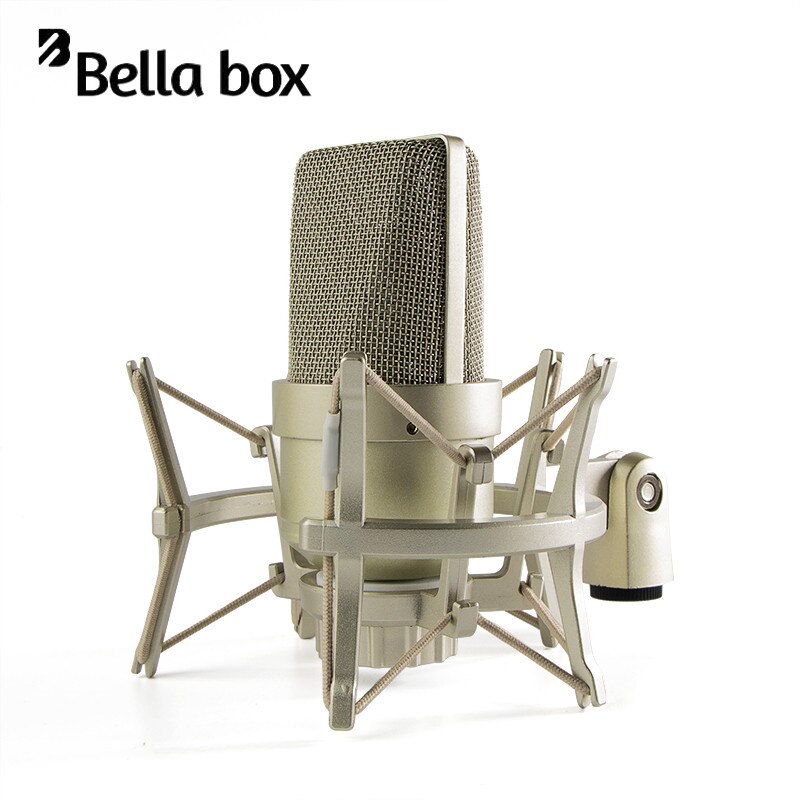 Bella box 103 studio XLR microphone capacitor, computer game recording microphone, sound card, Podcast
