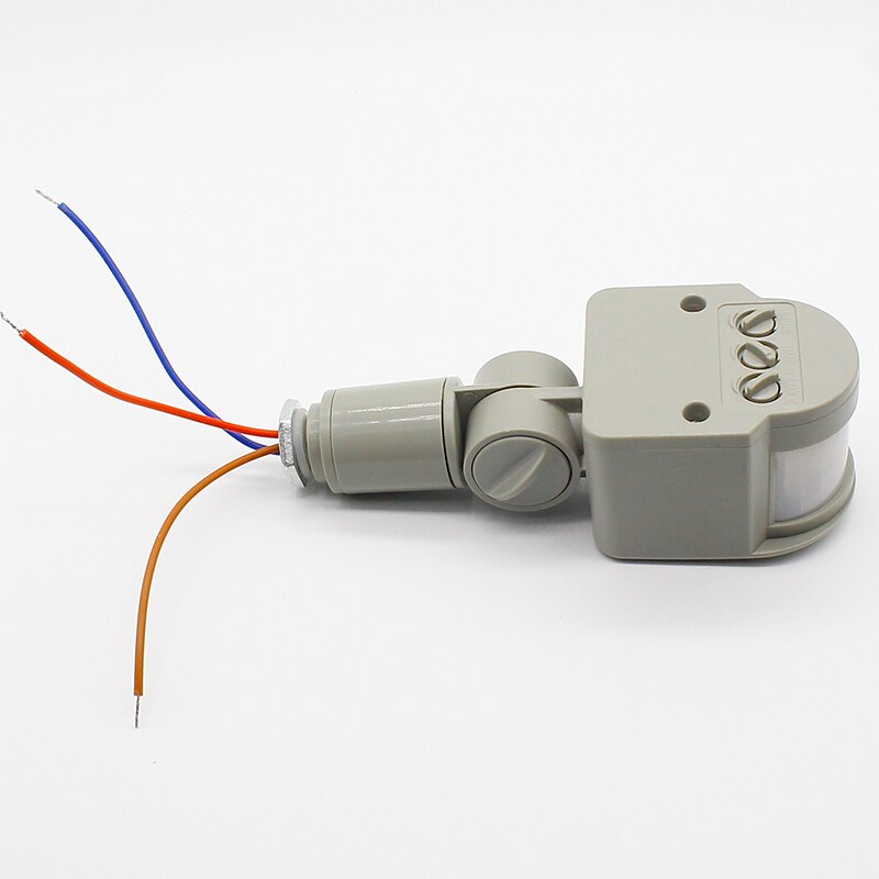 Motion Sensor Light Switch Outdoor Ac 220V Automatische Infrarood Pir Motion Sensor Schakelaar Voor Led Licht Top