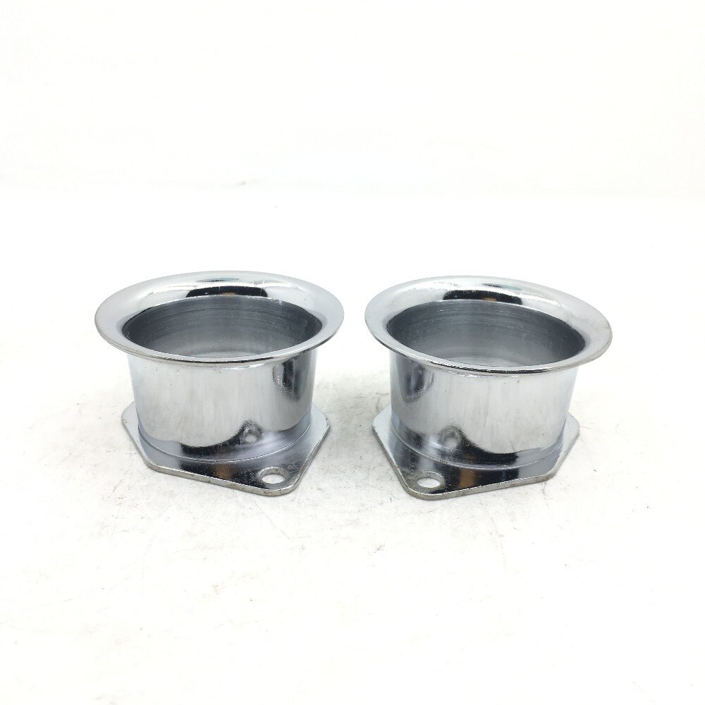 SherryBerg 2PCS 44mm Velocity Stacks air horn for WEBER dellorto fajs 40/44/48IDF 40DCOE 45DCOE pipe trumpet 2 PIECES a pair