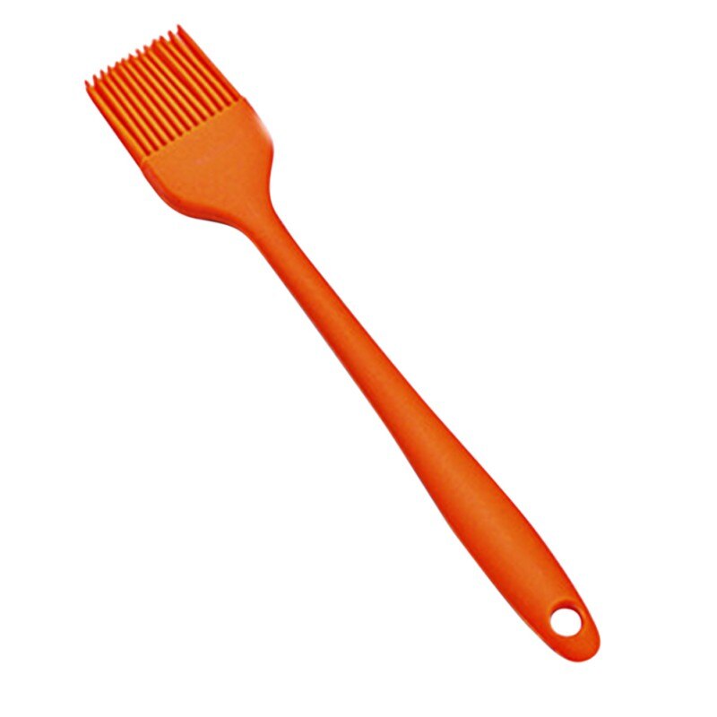 Barbecue Brush Brush For Oil Bake Brush Silicone Pastry Brush Baking BBQ Brush Baking Clear Handle Kitchen Tools BBQ Accessories: Chocolate