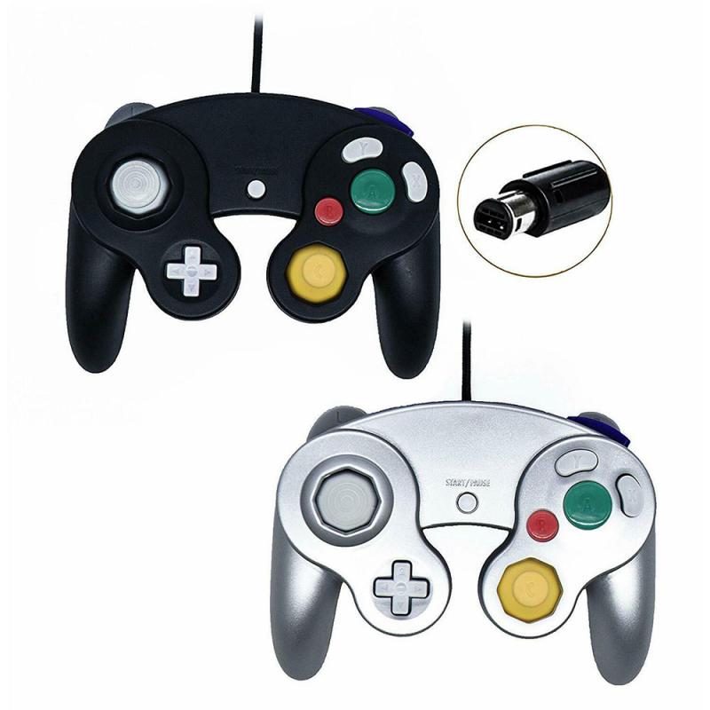Mando NGC para Nintendo Gamecube, Mando de juego para GC y Wii U, Control preciso, mando cómodo con cable