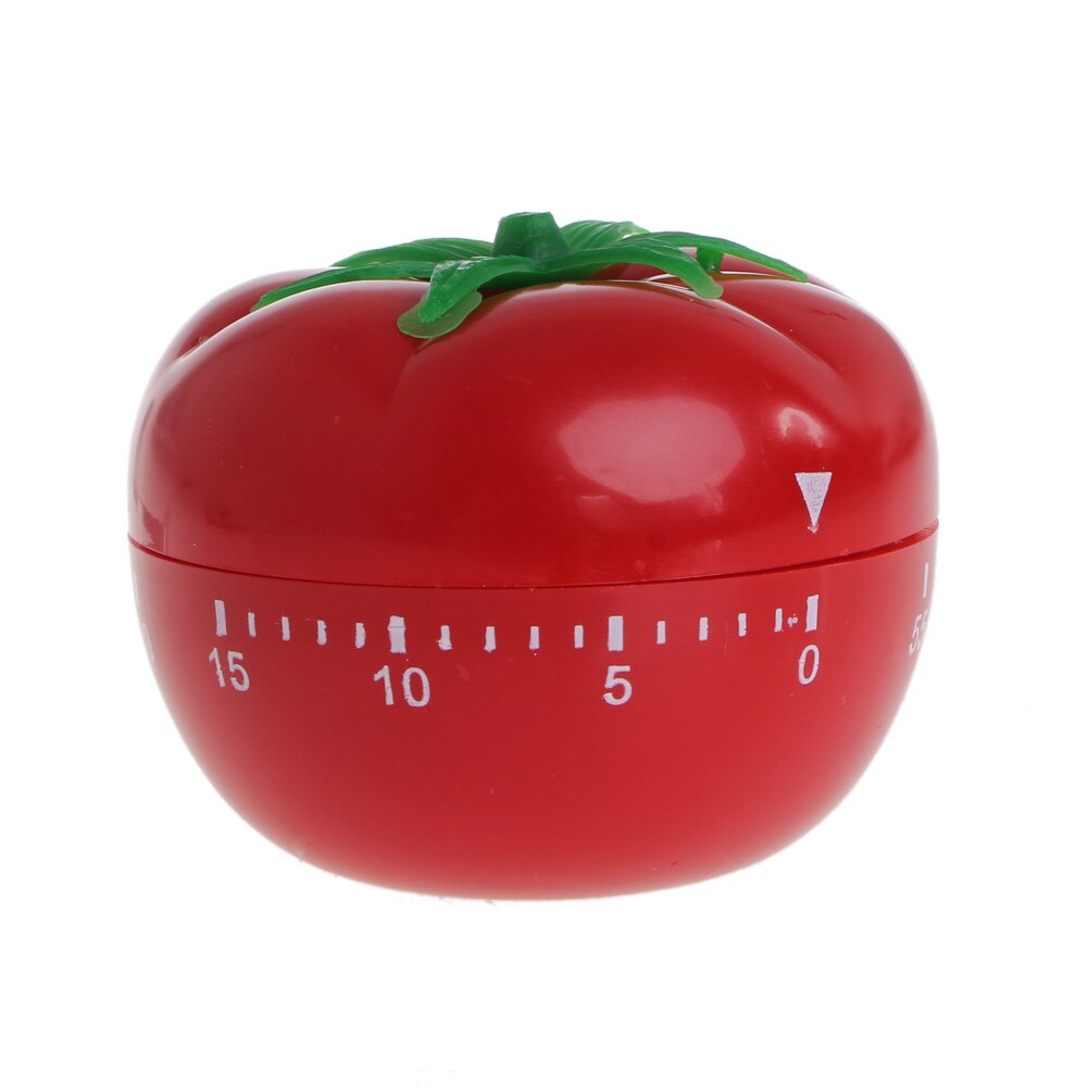 Usable Tomato Shape Cooking Mechanical Timer Kitchen Gadgets Countdown Reminder