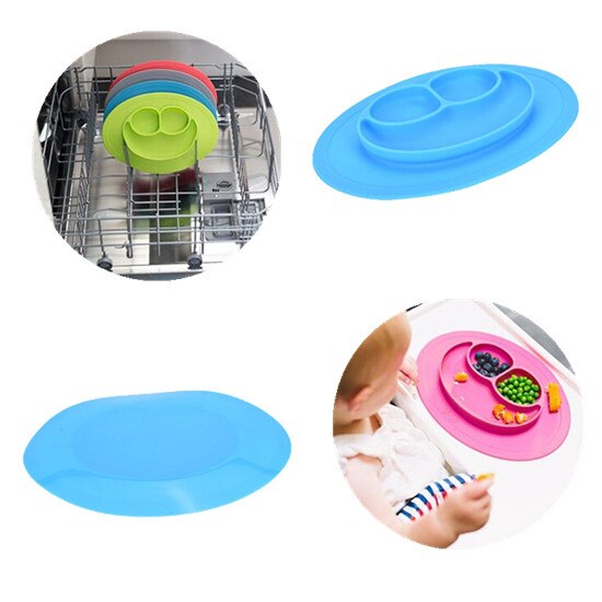 Siliconen hittebestendige placemat mini mat kinderen eetblad kom schaaltjes