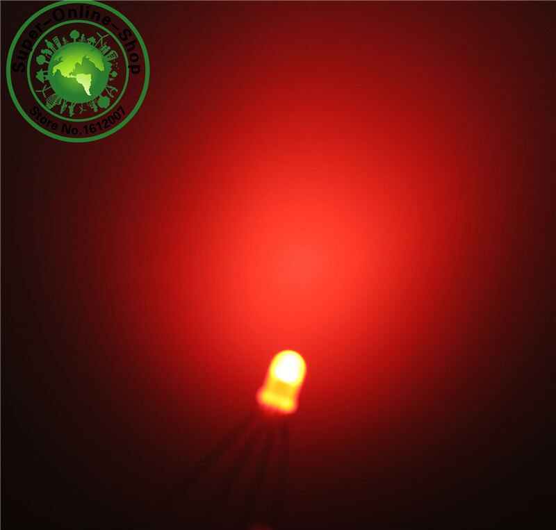 20 pcs LED 5mm RGB Diffused COMMON Anode +20 pcs LED 5mm RGB Diffused COMMON Cathode 4Pins RGB Tri Color Emitting Diodes