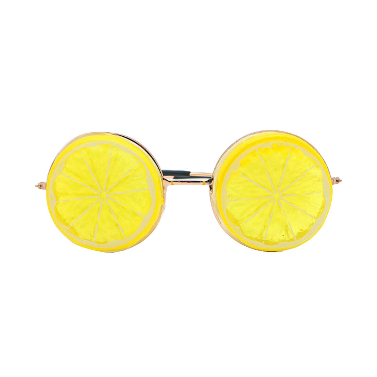 DIY Beach Wedding Photography Eyeglasses Party Funny Plastic Lemon Shaped Glasses Photo Booth Shoot Decorative Eyeware