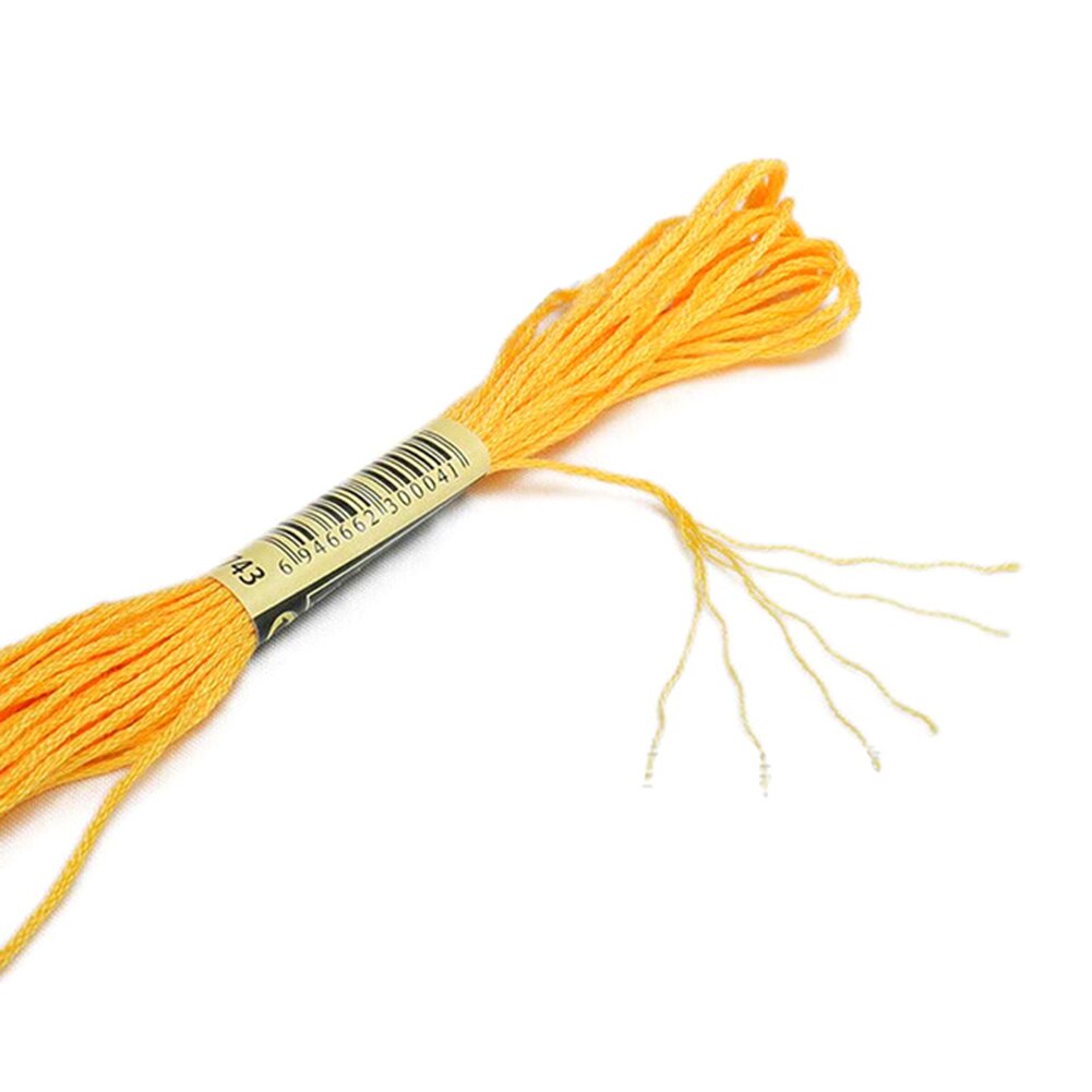 24/36/50/100Pcs Colorful Embroidery Thread 800cm Cross Stitch DIY Art rafts Floss Sewing Threads Handkitting Tools