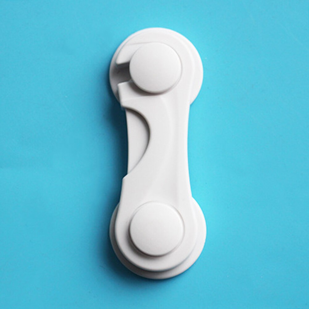 Plastic Kast Lock Kind Veiligheid Baby Bescherming Sloten Comfortabele Kinderen Draagbare Element Voor Koelkasten Klink