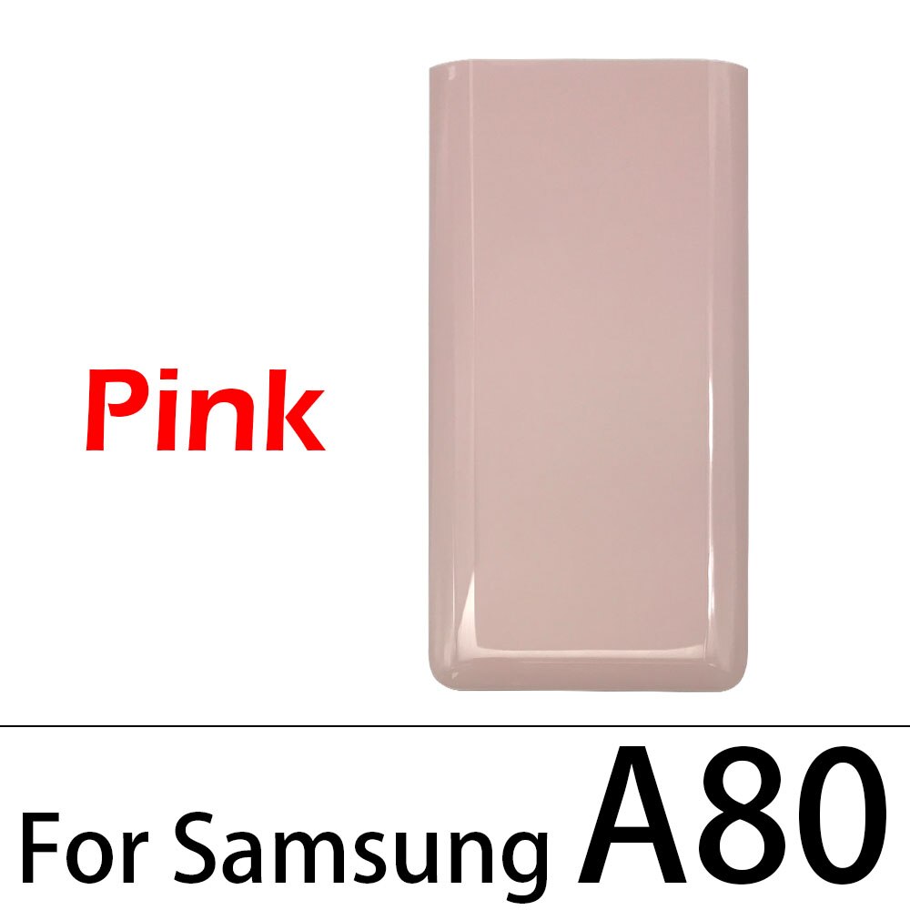 Tylna pokrywa szklana baterii pokrywa tylna obudowa do obudowy tylnej obudowy Huawei Nova 2S z obiektywem aparatu: A80 pink