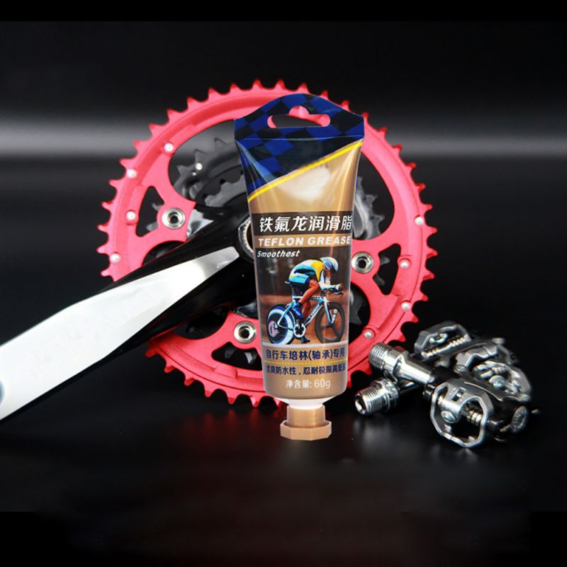 60g MTB/Road Bike Hub Bearing Grease Gun With Teflon Grease For Bicycle Bottom Bracket Grease bike accessory