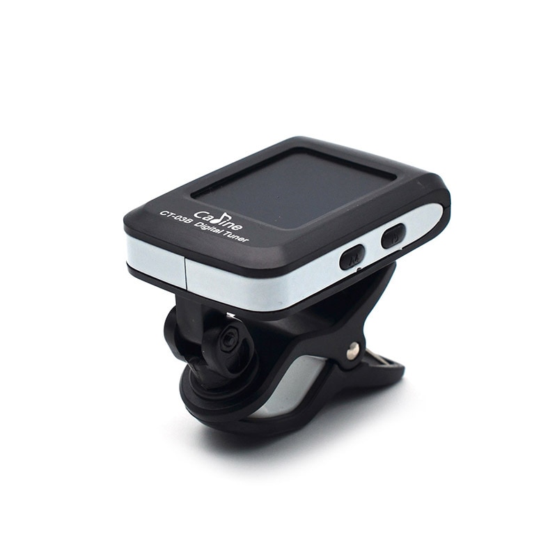 Caline CT-03B Multifunctional Electric Acoustic Guitar Tuner Digital Tuner LCD Clip-On Chromatic Guitar Bass Ukulele Violin