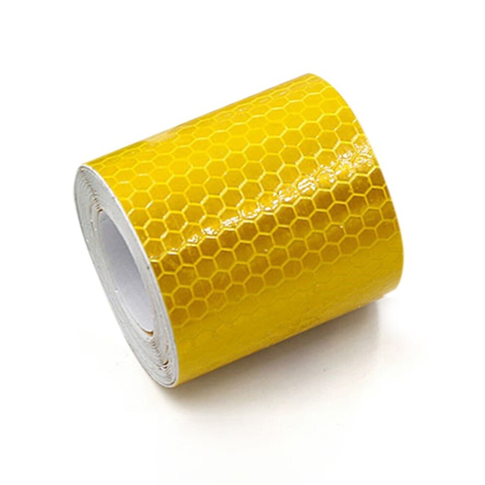 5cm X 3m Sicherheit markieren Reflektierende Band Aufkleber Auto-Styling Selbst Klebe Warnband Automobil Motorrad Reflektierende Film
