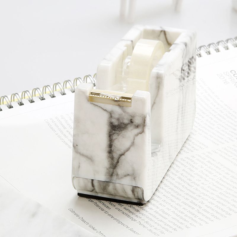 NEVER Marble Edition Masking Tape Cutter Adhesive Tape Dispenser Tape Dispenser Cutter office accessories Stationery Stationer