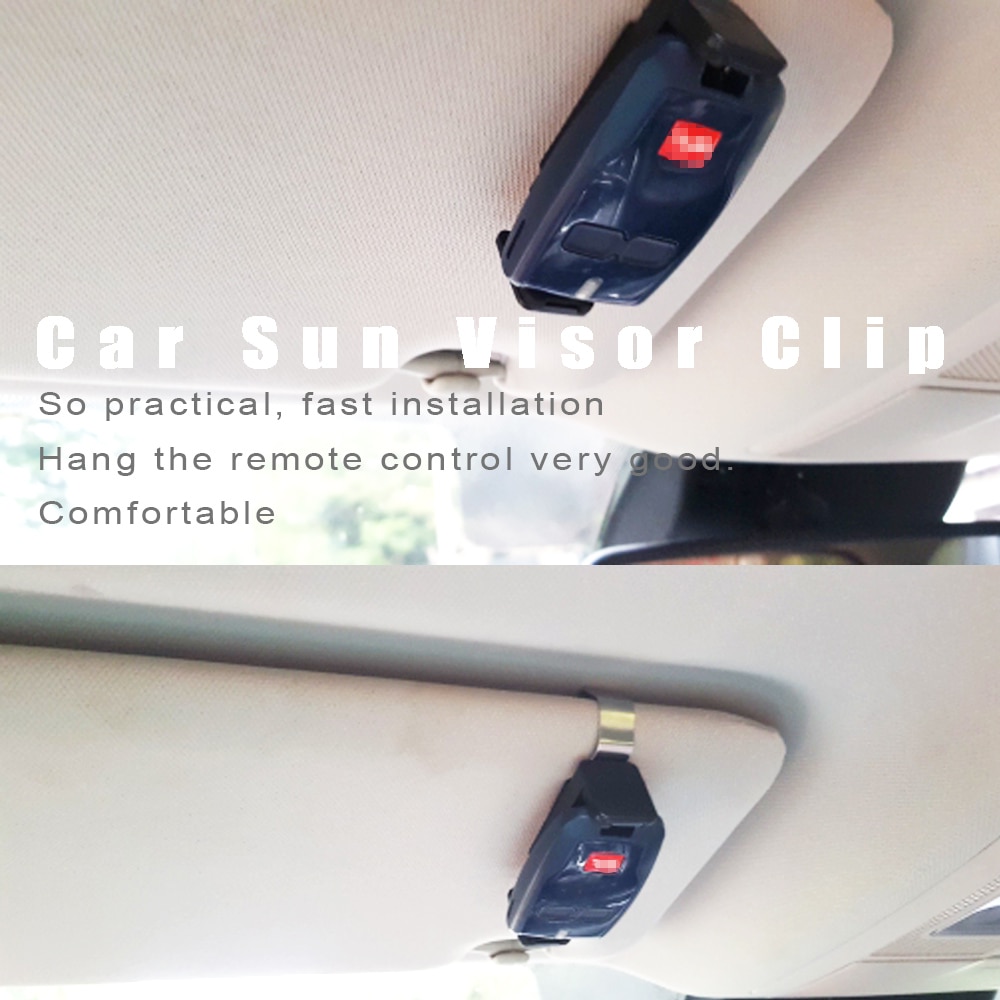 Garage Tür Fernbedienung Halfter Auto Sonnenblende Clip Halfter Auto Verschluss Clip Halterung Auto zubehör
