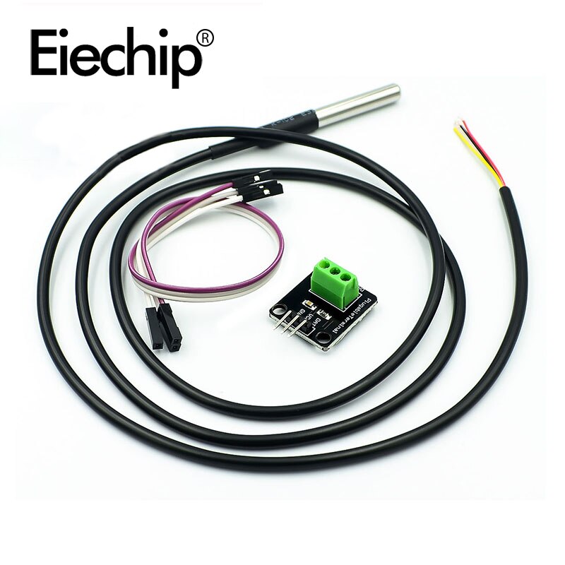 DS18B20 Temperature Sensor Module Kit 1M 18B20 Wat... – Grandado