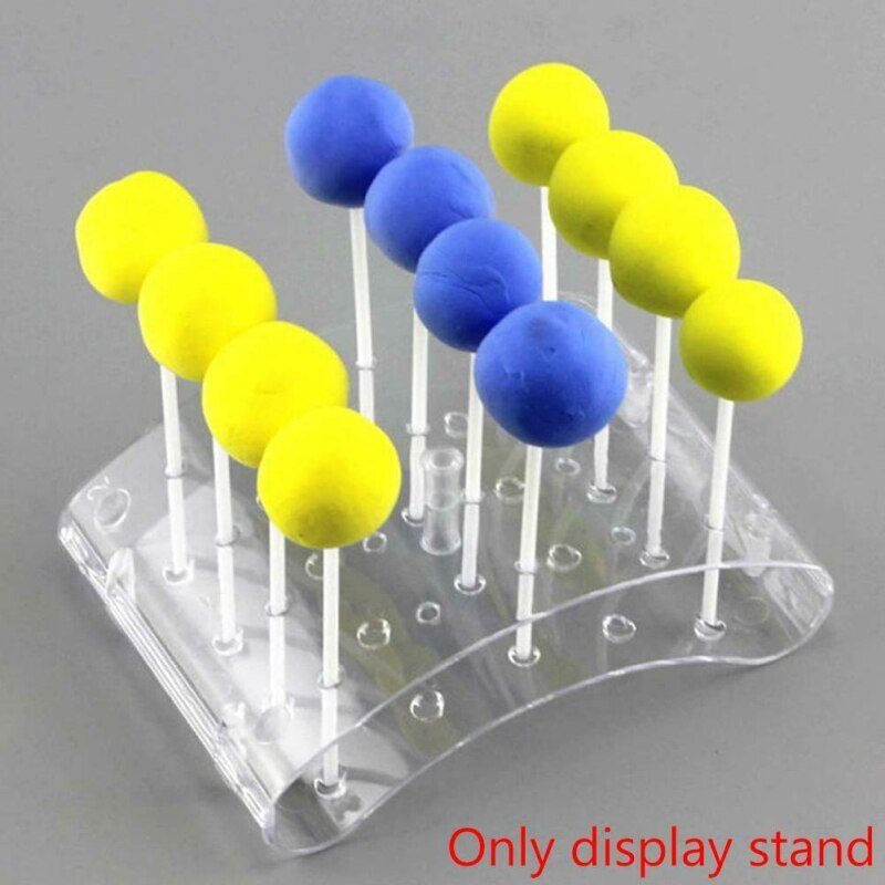 1 Pc 20 Gaten Cake Stand Pop Lollipop Stands Cake Display Stand Houder Lolly Ondersteuning Display Diy Bakvormen Taart Keuken gadgets