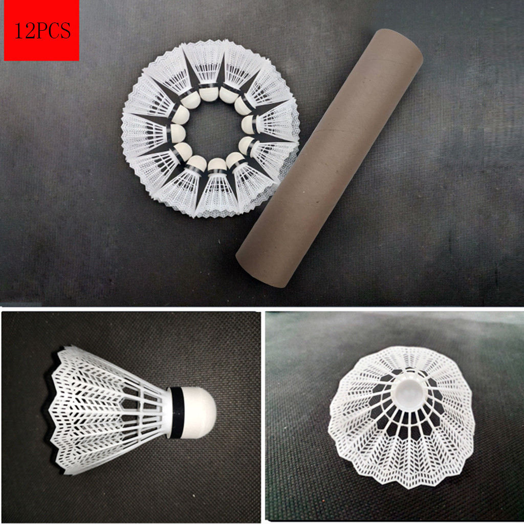 12 Stks/set Badminton Ballen Draagbare Feather Shuttles Badminton Voor Training Spel Sport Badminton Shuttle #40: Default Title