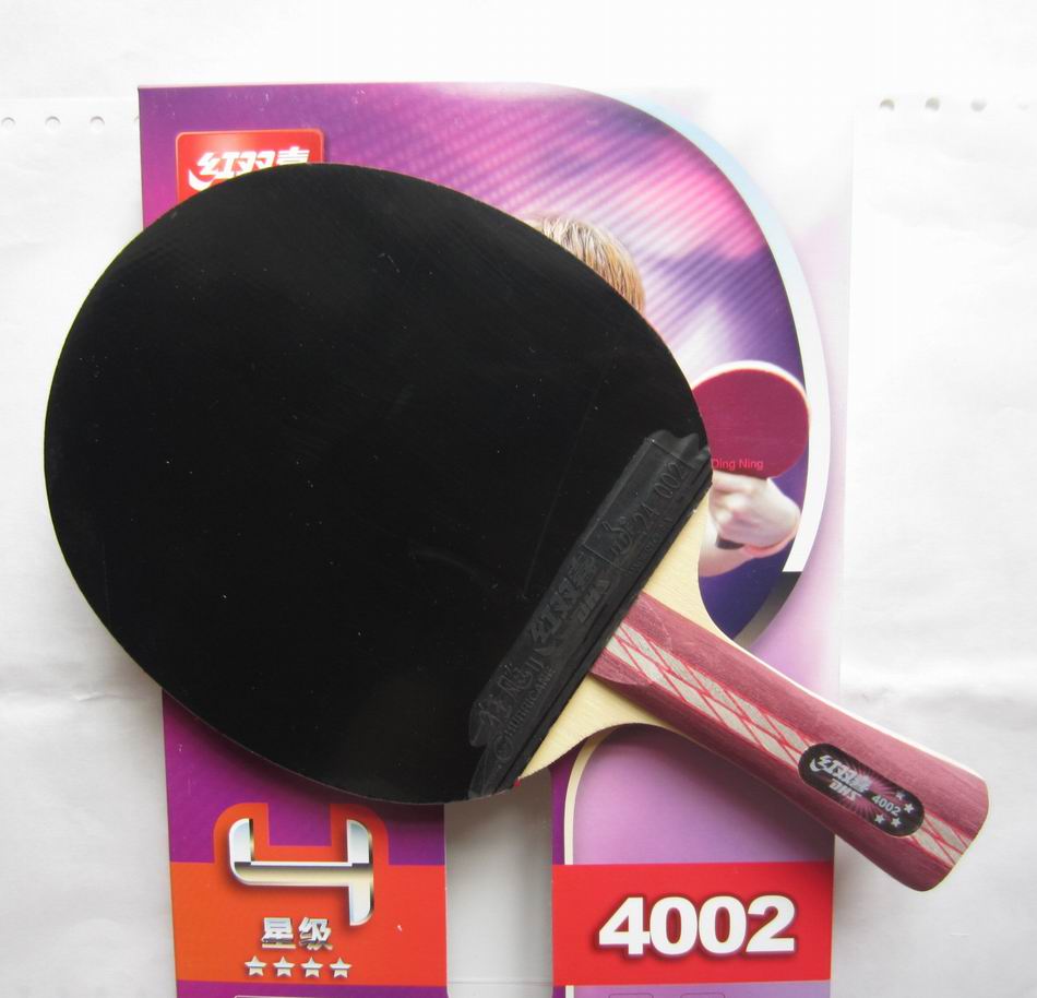 Original DHS 4002 4006 table tennis rackets with 4 stars pimples in rubbers fast attack with loop