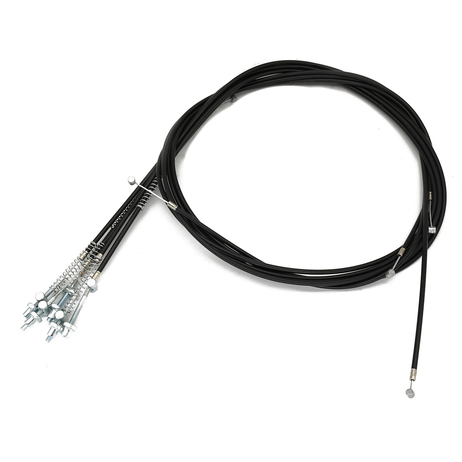 Brake Cable Front Rear Drum Brake Line Rear Drum Brake Cable with Screws for Scooter Moped Bike Electrical Motorbike