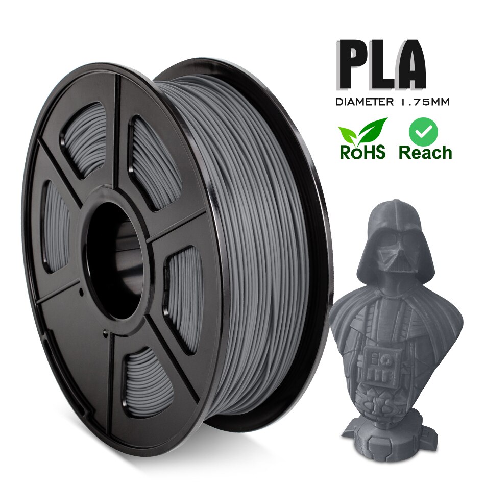 Enotepad-filamento PLA de 1,75 MM, filamento 3D sin burbujas, respetuoso con el medio ambiente, ácido poliláctico, consumible Degradable