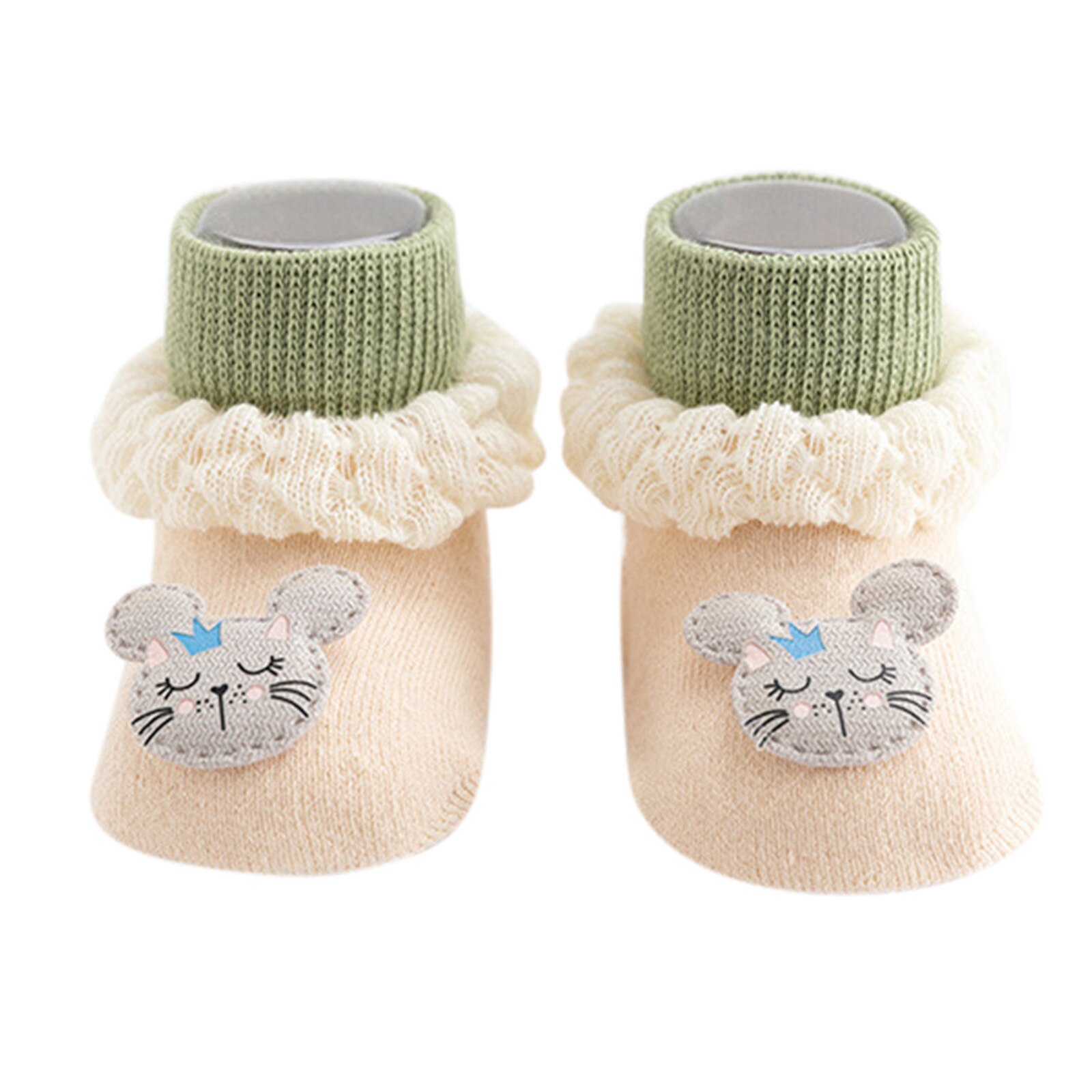 Dessin animé souris imprimer enfants chaussettes infantile bébé garçons filles respirant anti-dérapant chaussettes coton doux printemps été Auttumn bébé chaussettes