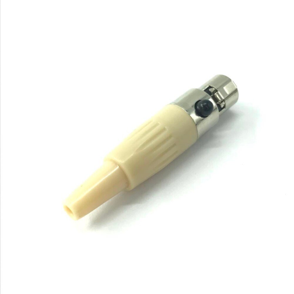 20pcs DIY 4pin Stereo Screw Lock Connector for shure Microphone Spare Plug adapter